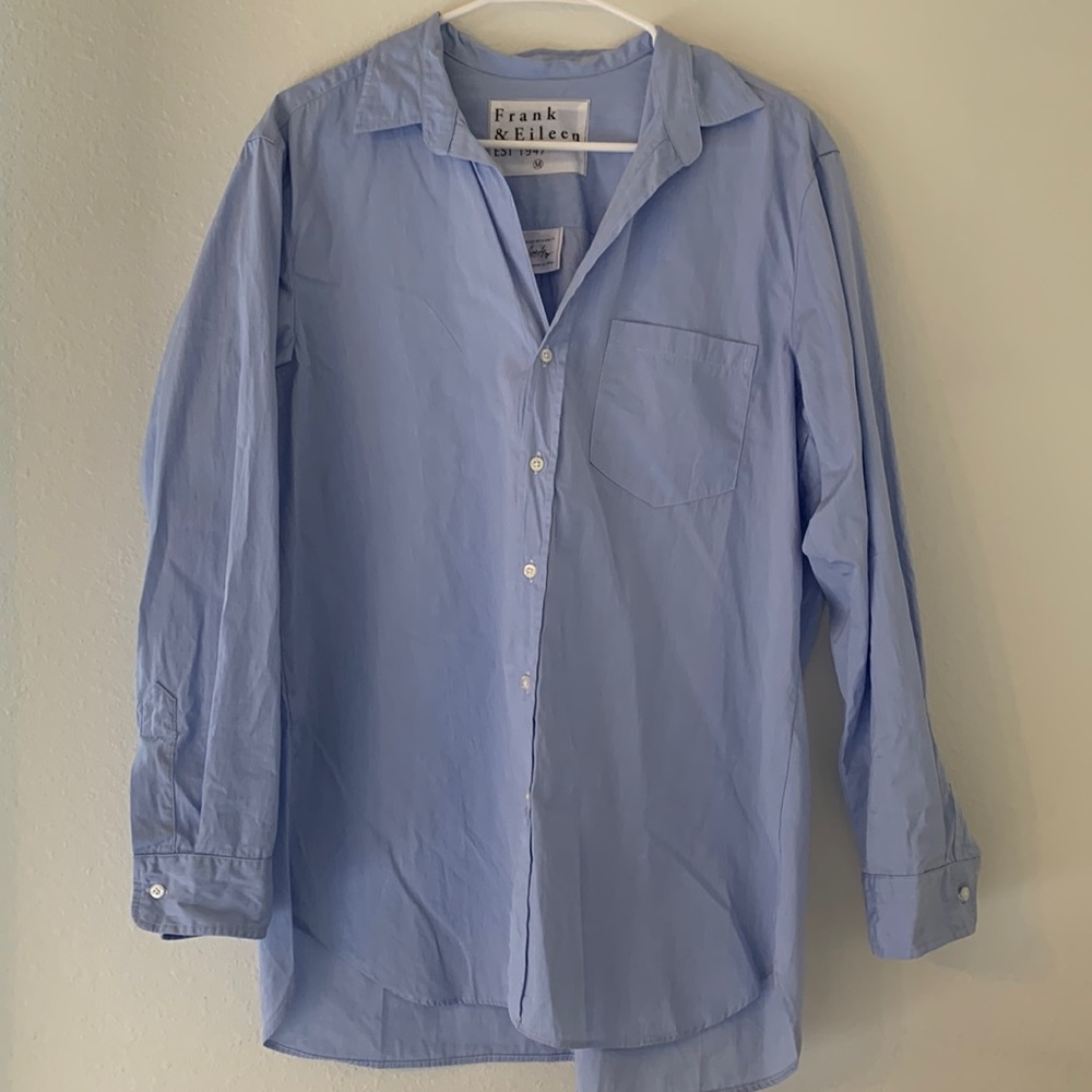 Frank & Eileen boyfriend shirt - size M